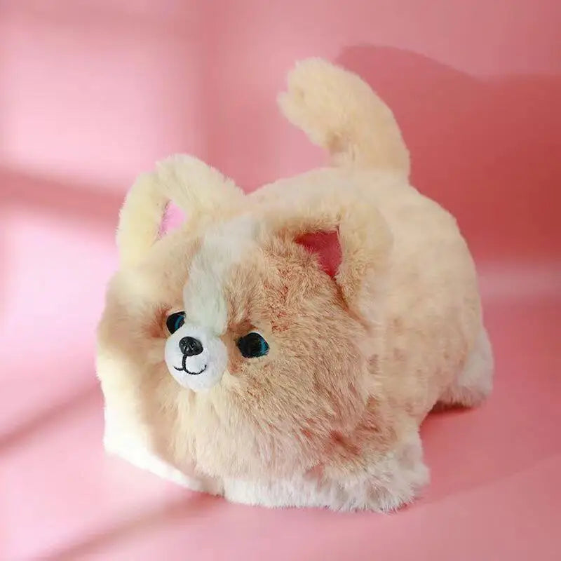 Interactive Kids Plush Huggy Pet - Electronic Cat Dog Birthday Gift for Girls