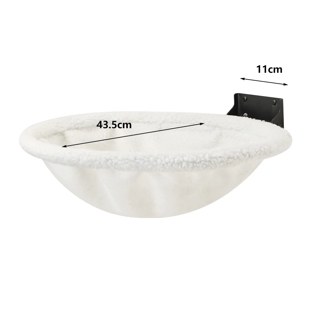 Cat Hammock Wall Mounted Foldable - Breathable Bed for Multi-Activity Use