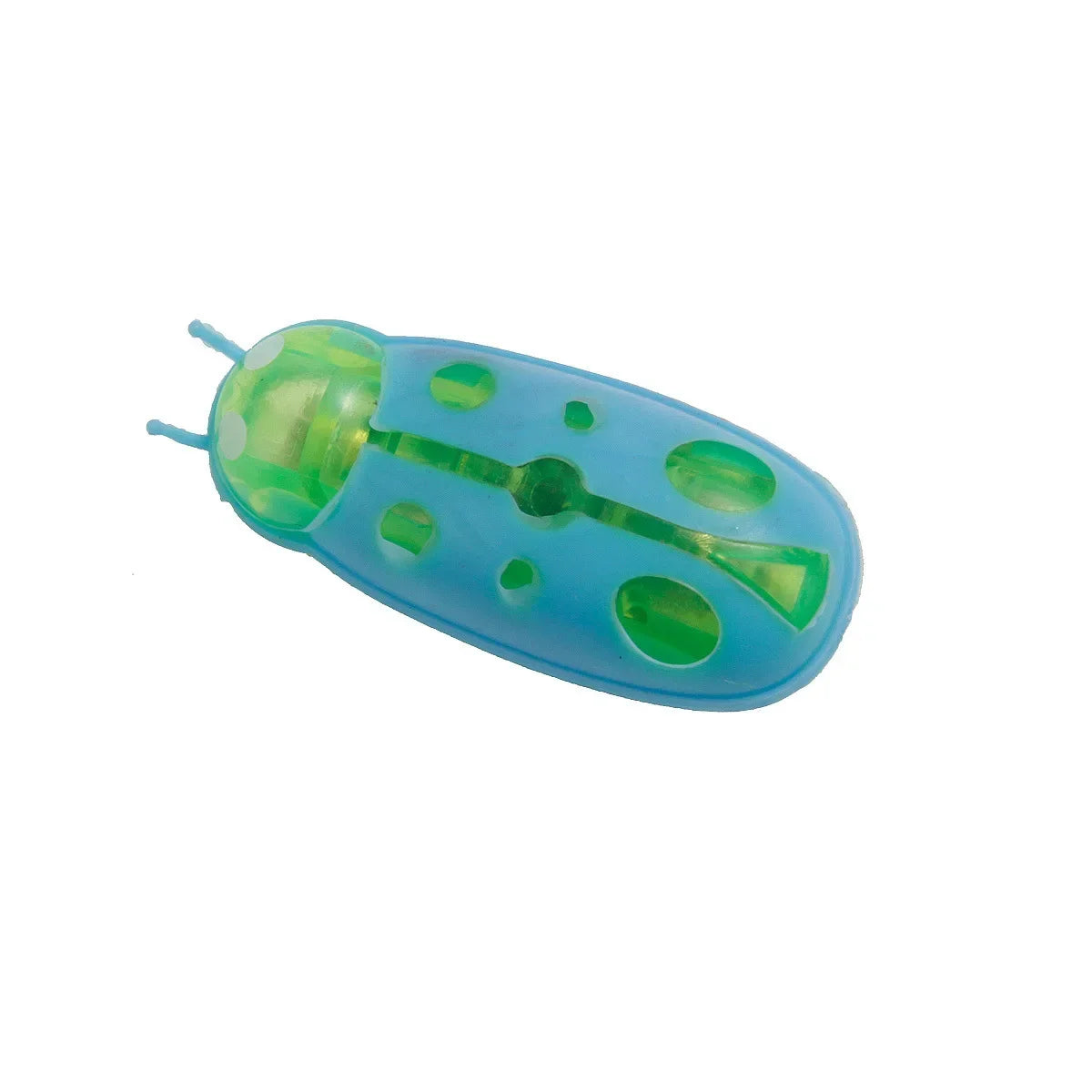 1PC Automatic Electric Bug Cat Toy Flips Moves Battery Operated Interactive PetToy for Cats Small Dogs Funny Beetle Play withLED