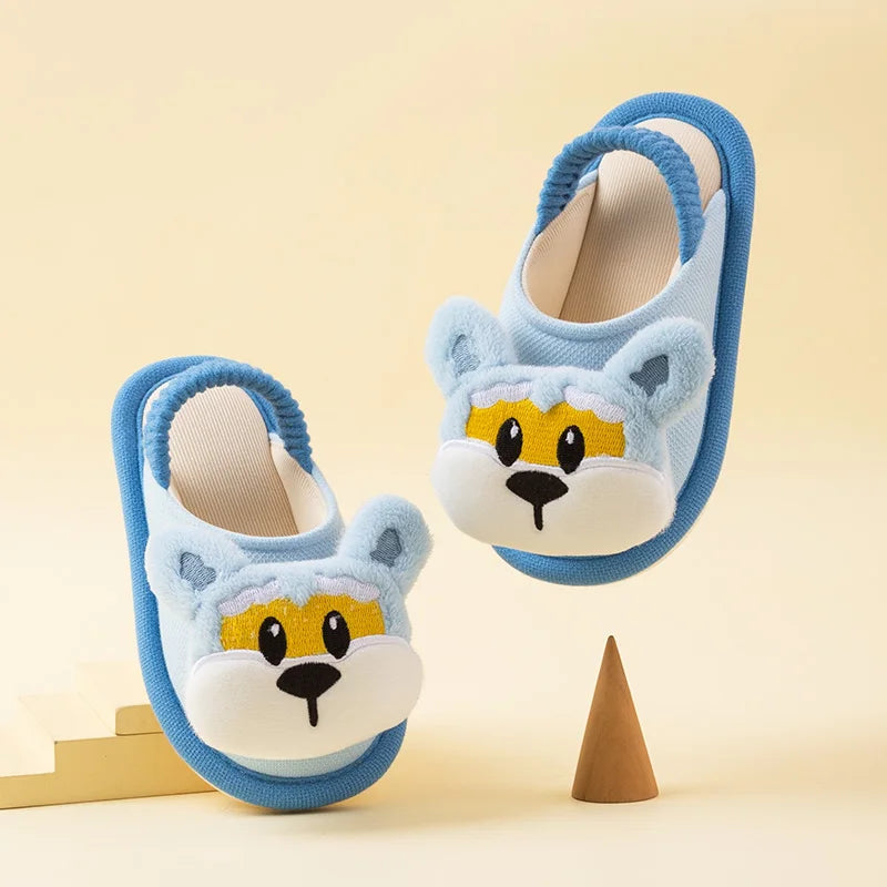 MELITTDEER Kids' Winter Slippers - Plush Warmth for Children Ages 1-5