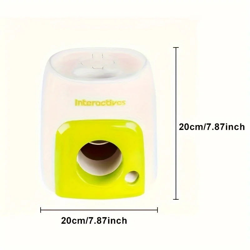 Pet Tennis Thrower Machine - Intelligent Feeding Reward Training System