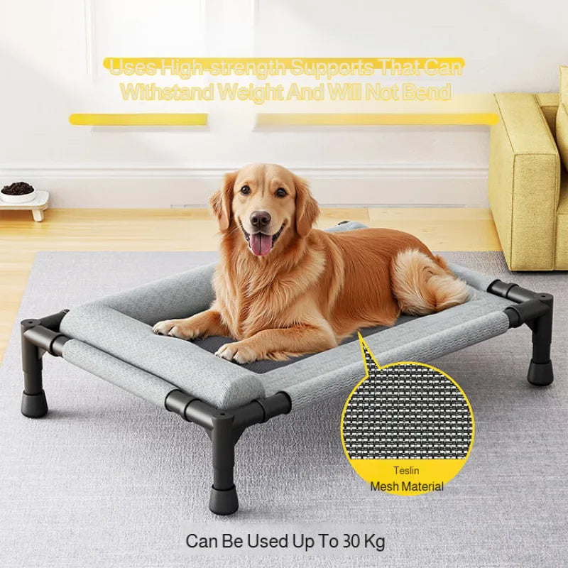 Medium and large cat and dog off-the-ground bed