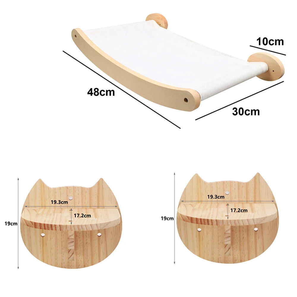 Wall Mounted Cat Shelves