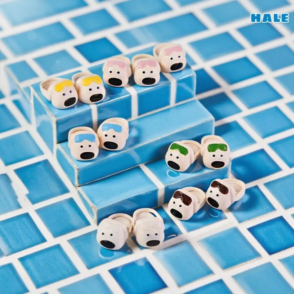 Cute Dog Doll Slippers - Mini Cartoon Shoes