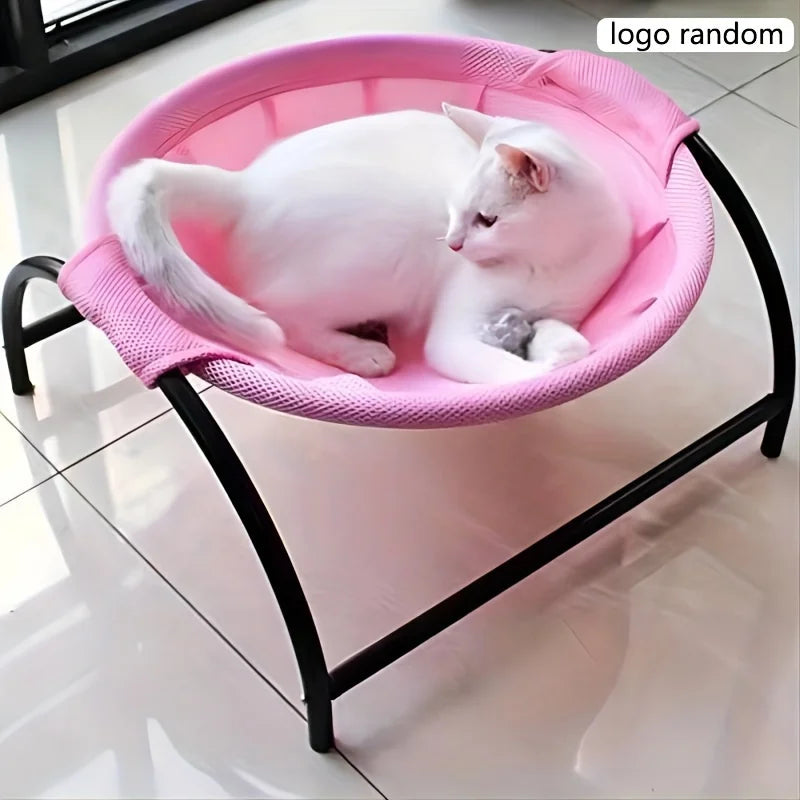 Cat Bed Stable Structure - Detachable Breathable Free-Standing Hammock