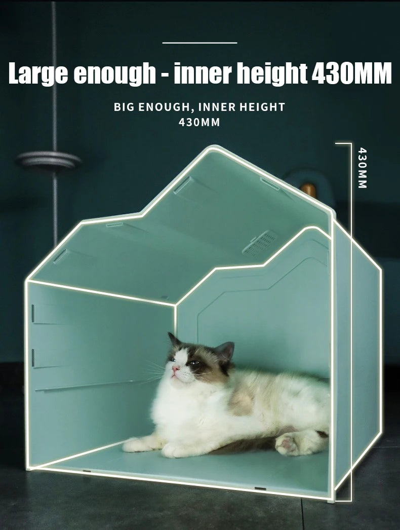 New Cat Litter Pan Fully Enclosed Odour Barrier Extra Large Oversized Drawer Anti Litter Splash Cats Litter Pan Pet Products
