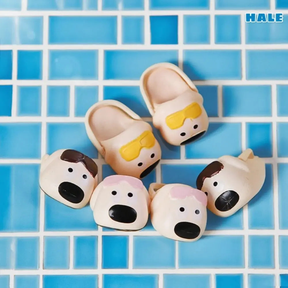 Cute Dog Doll Slippers - Mini Cartoon Shoes
