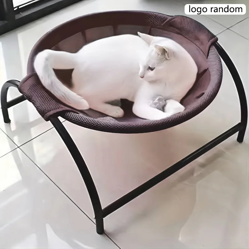 Cat Bed Stable Structure - Detachable Breathable Free-Standing Hammock