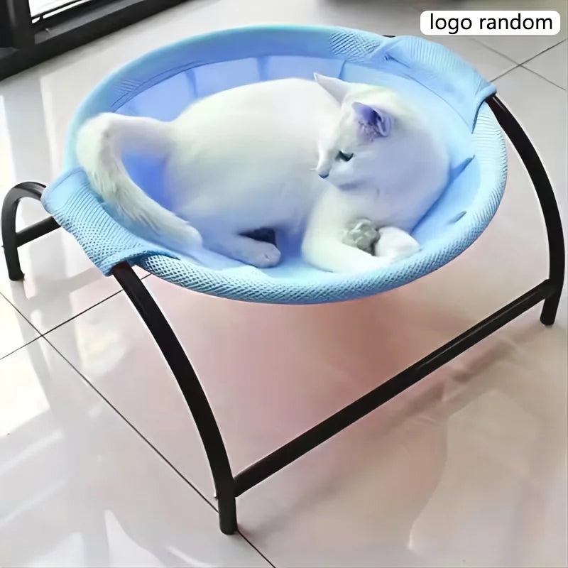 Cat Bed Stable Structure - Detachable Breathable Free-Standing Hammock