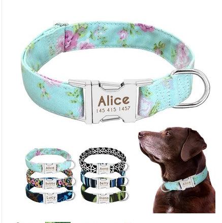 Personalized Pet Dog Collar With Engraved Name And Contact Details - Ideal For Large Dogs-9