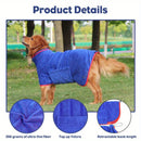 Super Absorbent Dog Bathrobe - Quick-Dry Towel for All Sizes