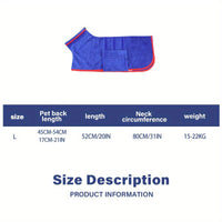 Super Absorbent Dog Bathrobe - Quick-Dry Towel for All Sizes