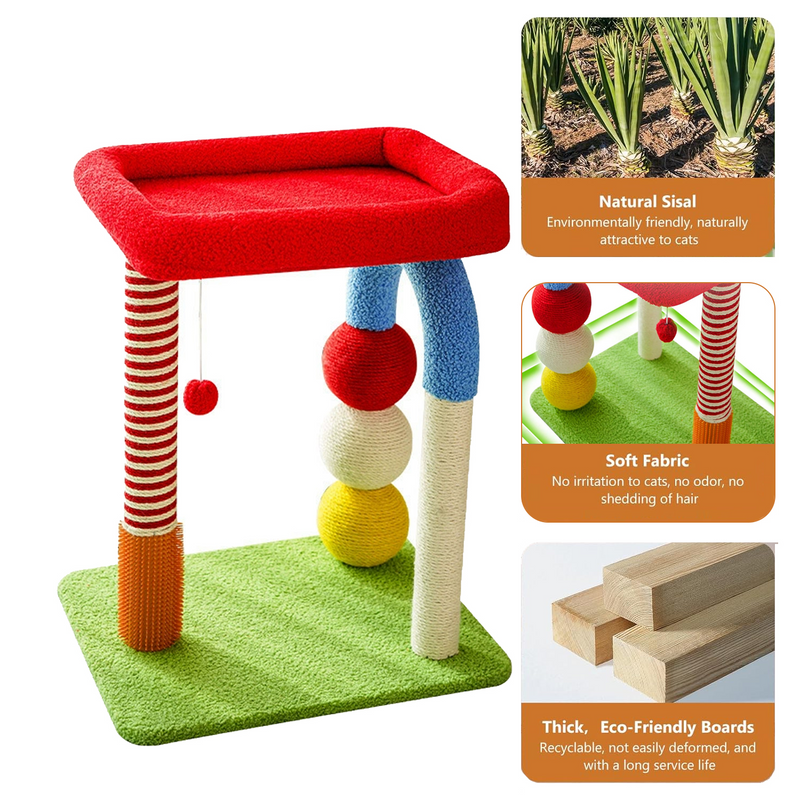 Multi-Function Cat Tree Bed