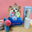 Haunted Hideaway: Interactive Ghost Mouse Plush Toy With Food-Hiding Feature-4