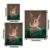 Royal Pet Portrait Canvas - Custom Aristocratic Art