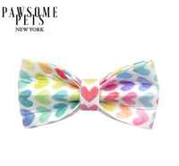 BOWTIE - RAINBOW HEART