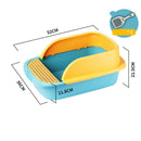 Fully Enclosed Cat Litter Box - The Ultimate Cat Kennel-2