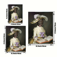 Royal Pet Portrait Canvas - Custom Aristocratic Art