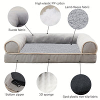 Luxury Dog Sofa Bed - Thickened Comfort Mat