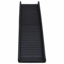 vidaXL Folding Dog Ramp Black 61.2"x15.7"x6.1"-1