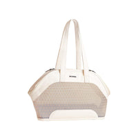 Portable Breathable Cat Travel Bag With Mesh Design - Perfect For Teddy Pomeranian Puppies And Cats-1