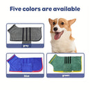 Super Absorbent Dog Bathrobe - Quick-Dry Towel for All Sizes