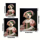 Royal Pet Portrait Canvas - Custom Aristocratic Art