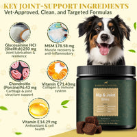 Hip & Joint Supplement for Dogs – Mobility Support for All Breeds