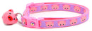 Pink Pigs Breakaway Cat Collar-7