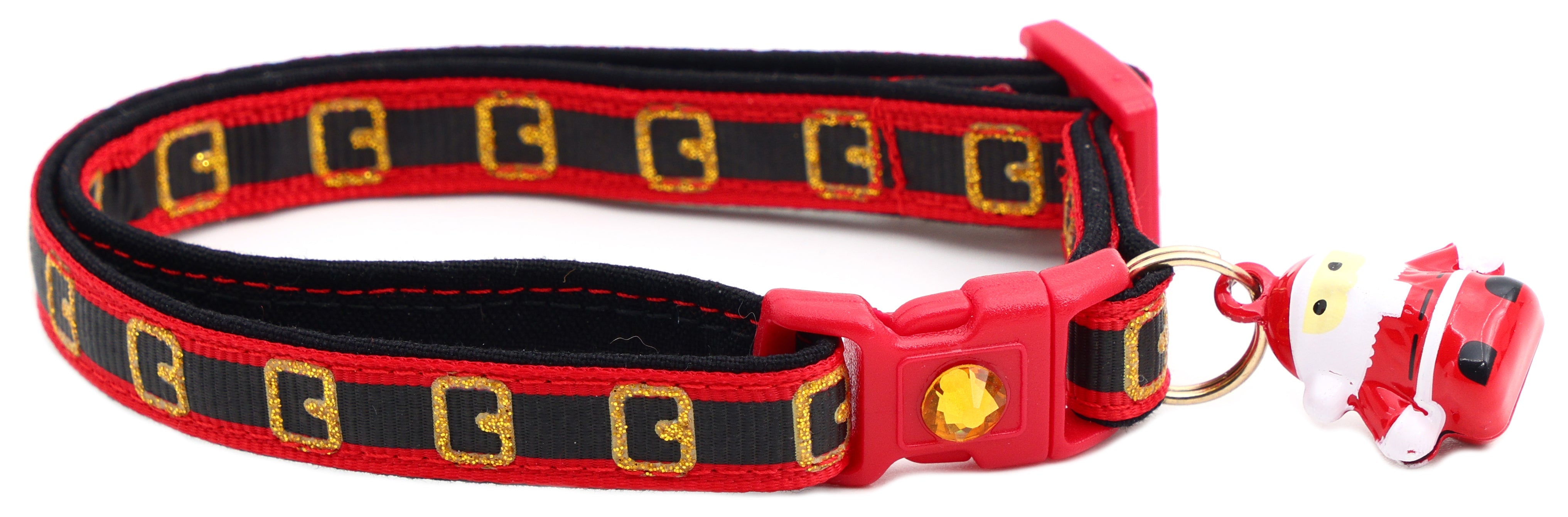Here Comes Santa Claus Breakaway Cat Collar-7