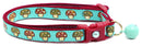 Woodland Mushrooms Breakaway Cat Collar-9