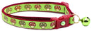 Woodland Mushrooms Breakaway Cat Collar-11