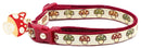 Woodland Mushrooms Breakaway Cat Collar-17