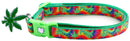 Marijuana Leaves Breakaway Cat Collar-33