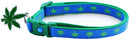 Marijuana Leaves Breakaway Cat Collar-37