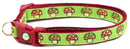 Woodland Mushrooms Breakaway Cat Collar-32