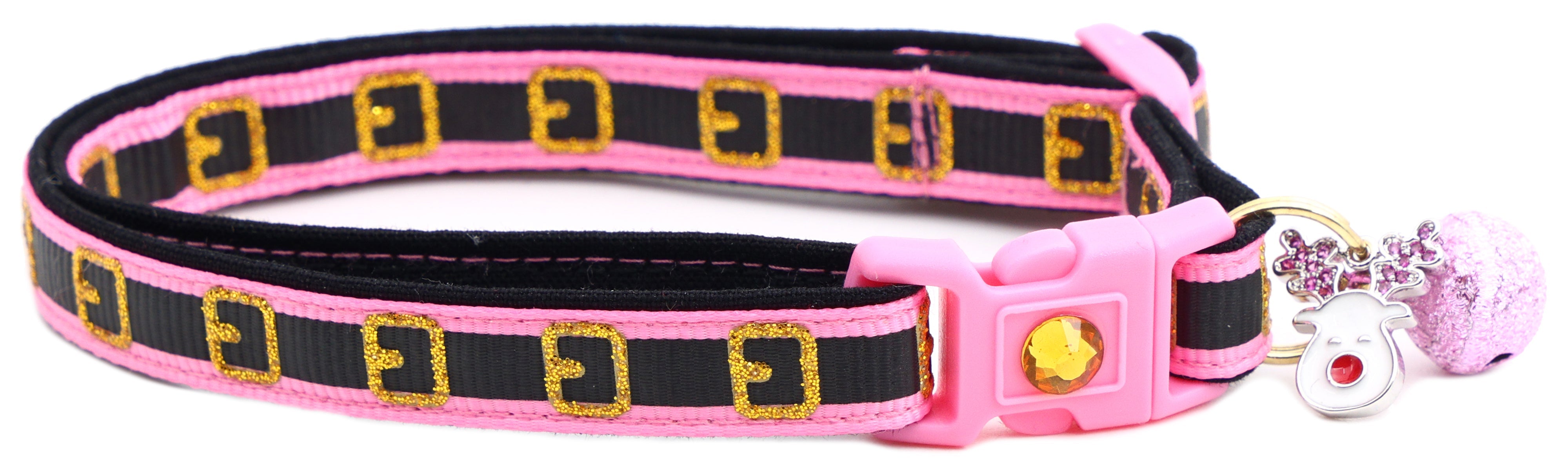 Here Comes Santa Claus Breakaway Cat Collar-4
