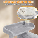 54in Multi-Level Cat Tower Funny 2 Condo by Tail chasers
