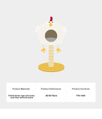 Chicken Coop Cat Tree by Tail chasers