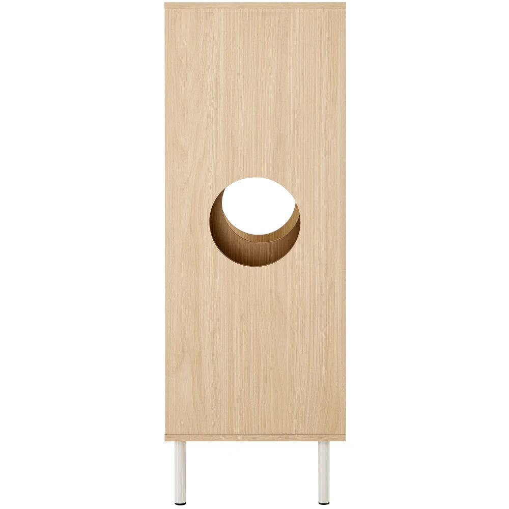 Modern Bookcase Cat Tree with Storage by Tail chasers