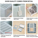 US LOCAL STOCK Cat Litter Box,Lid ,and Scoop for Big Cats by Tail chasers