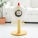 Chicken Coop Cat Tree by Tail chasers