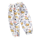 Kids Anti-Mosquito Summer Pants - Lightweight Floral Design
