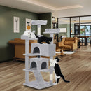 54in Multi-Level Cat Tower Funny 2 Condo by Tail chasers