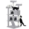 54in Multi-Level Cat Tower Funny 2 Condo by Tail chasers