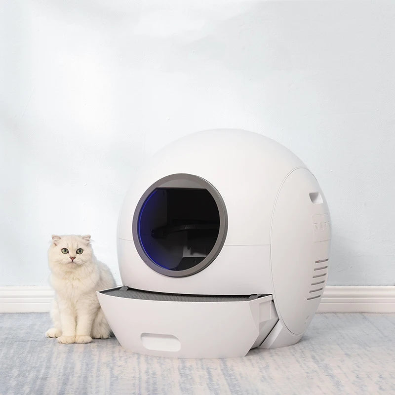 Smart Automatic Self-Cleaning Litter Box