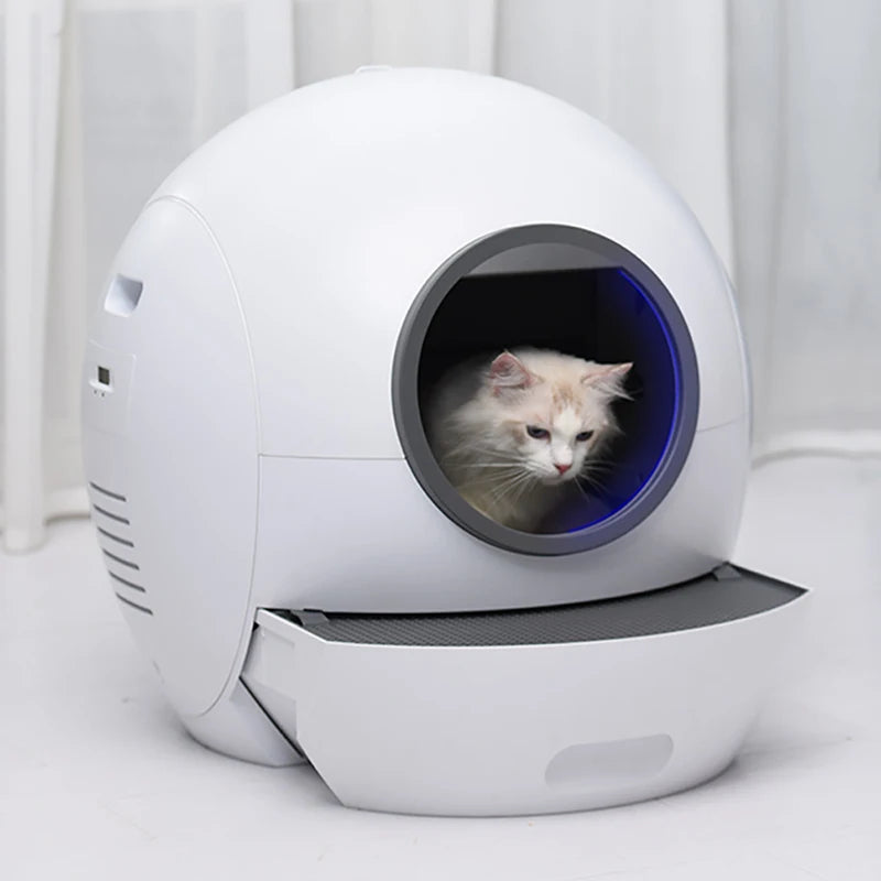 Smart Automatic Self-Cleaning Litter Box
