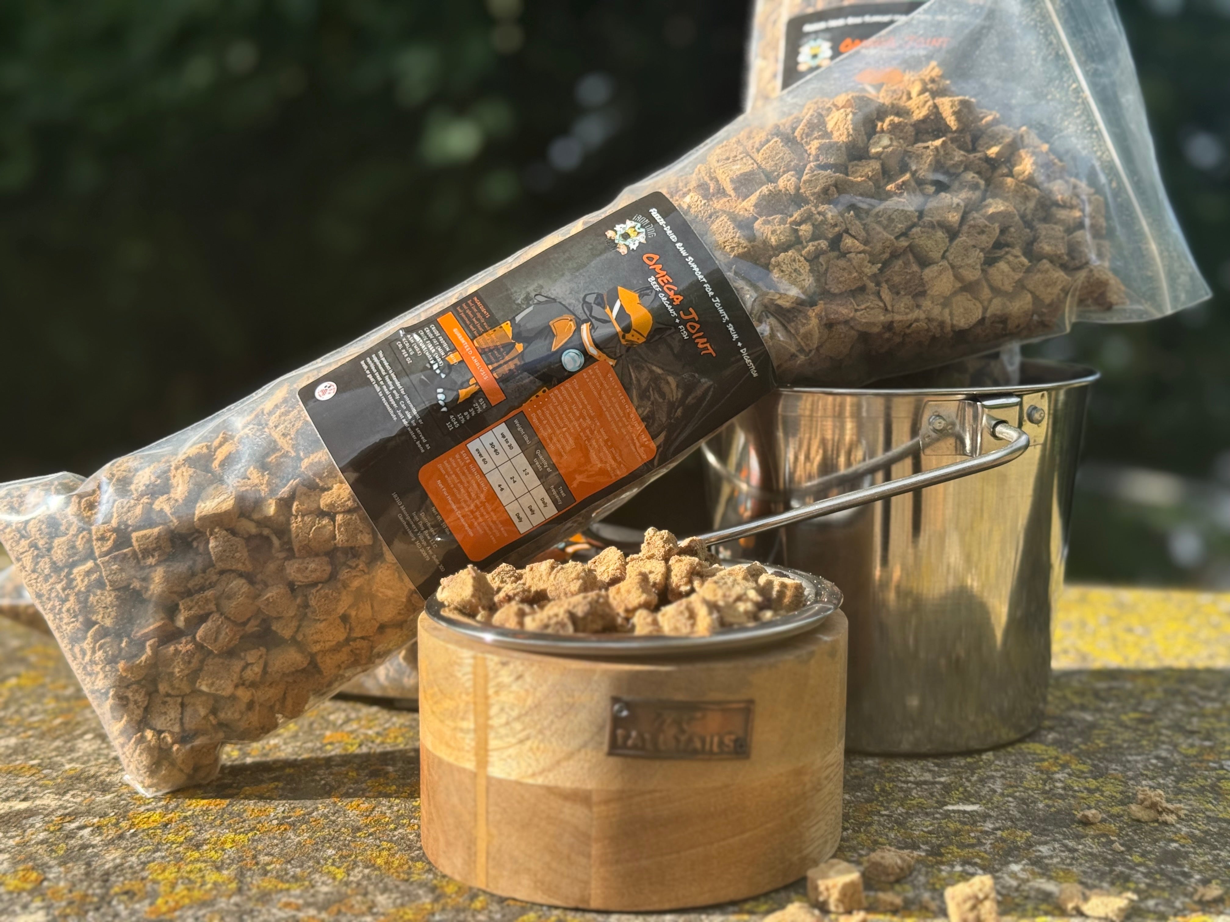 Freeze Dried Raw Dog Food - Omega Joint (Small Batch)