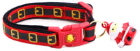Here Comes Santa Claus Breakaway Cat Collar-5