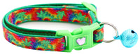 Marijuana Leaves Breakaway Cat Collar-8